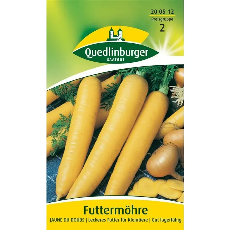 Futtermöhren, Jaune Du Doubs, Gelbe Möhren, Saatgut Solange Der Vorrat Reicht